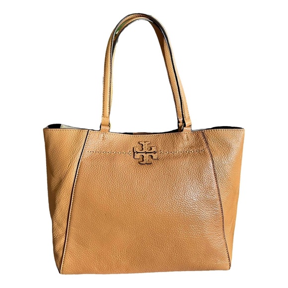 Tory Burch Handbags - Tory Burch Brown Leather Tote